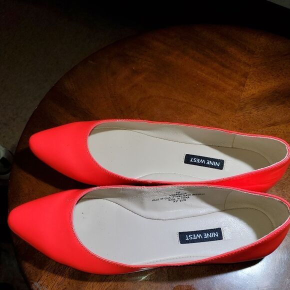 NINE WEST POINTED TOE SLIP-ON WOMEN"S FLAT - Picture 4 of 12